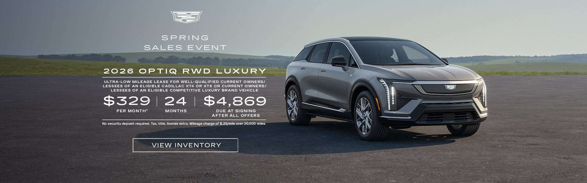 2026 OPTIQ RWD LUXURY. Ultra-low milege lease for well-qualified current owners/lessees of an eli...